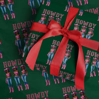 Howdy Melanin Cowgirl Wrapping Paper Roll Howdy Melanin Black Women Western Rodeo Black Cowgirls - Wonder Print Shop