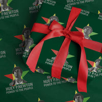 Huey P.Newton Power To The People Wrapping Paper Roll Black Panther Party Black History Month