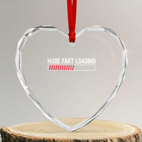 Huge Fart Loading Heart Crystal Glass Ornament Sarcastic Humor Hilarious Funny Saying Gag Gift