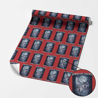 Human By Chance Alpha By Choice Wrapping Paper Roll Funny Alpha Wolf Meme