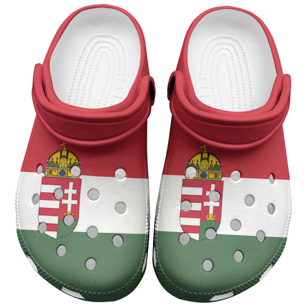 Hungary Clogs Shoes Flag Color Inspiration - Wonder Print Shop