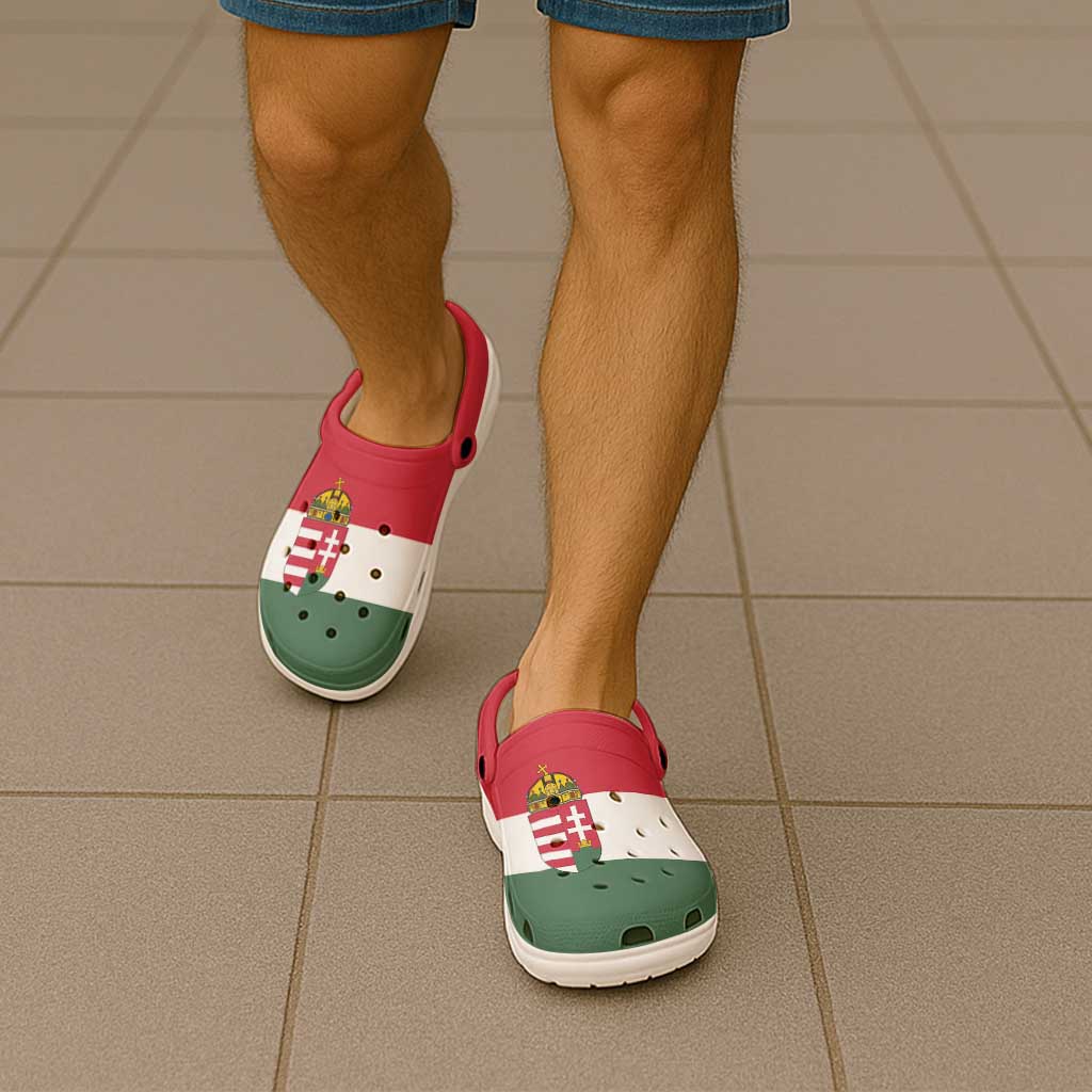Hungary Clogs Shoes Flag Color Inspiration - Wonder Print Shop