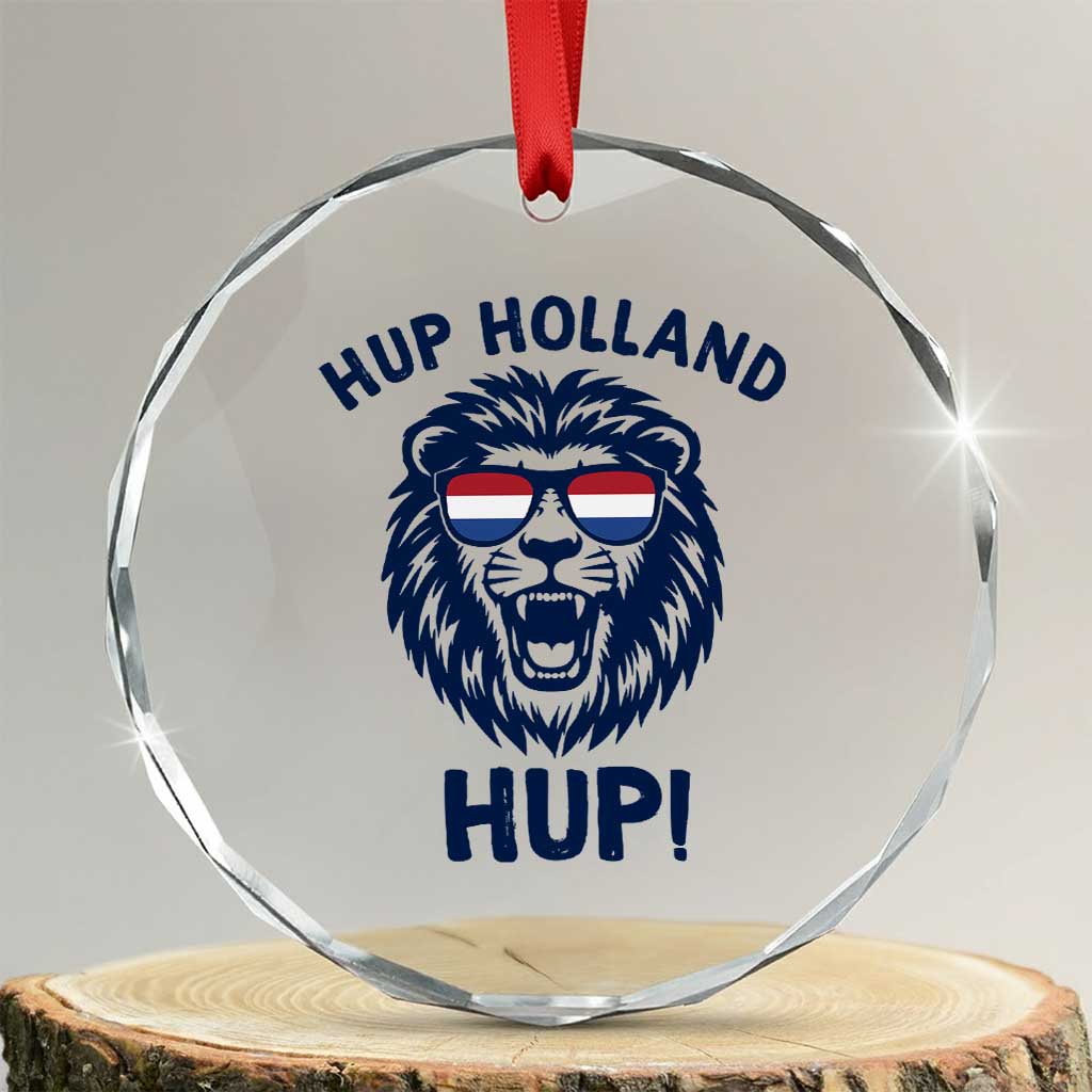 Hup Holland Hup Lion Netherlands Flag Crystal Glass Ornament Nederlands Dutch Pride Soccer Fans