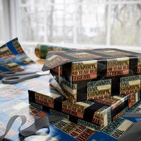 Husband Dad Grandpa 40 Year Old Legend Wrapping Paper Roll Funny 40th Birthday Fathers Day