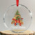 Hyvaa joulua Crystal Glass Ornament Finland Xmas Yulegoat Xmas Tree Himmeli - Wonder Print Shop
