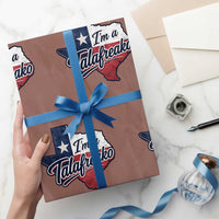 I Am A Talafreako James Talarico Wrapping Paper Roll US Senate Vintage Texas Map