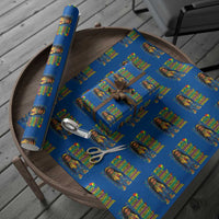 I Am Black Child Wrapping Paper Roll Locd Girl African American Pride Black History Month