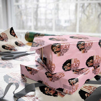 I Am Black History Wrapping Paper Roll African American Pride - Wonder Print Shop