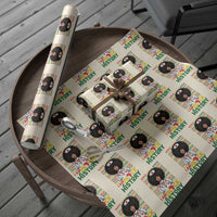 I Am Black History Wrapping Paper Roll Black History Month Nurse Gift - Wonder Print Shop