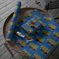 I Am Black Woman Wrapping Paper Roll Locd African American Pride Black History Month