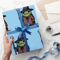 I Am Burnt Out M'lord Wrapping Paper Roll Funny Wizard Frog Meme - Wonder Print Shop