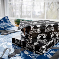 I Am Moms Favorite She Told Me Not To Tell You Wrapping Paper Roll - Wonder Print Shop
