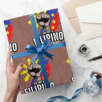 I Am Not Filipino For Nothing Wrapping Paper Roll Fight Supporter Philippine Flag - Wonder Print Shop