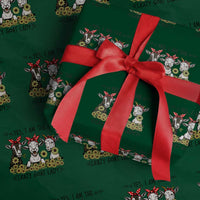 I Am The Crazy Goat Lady Wrapping Paper Roll Goat Lady Gift - Wonder Print Shop