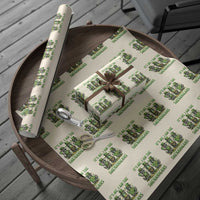 I Am The Shenanigans Wrapping Paper Roll Funny Irish Raccoon St Patricks Day