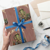 I Bury Things Maybe Plants Maybe People Wrapping Paper Roll Funny Gardening Frog Meme