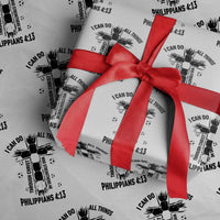 I Can Do All Things Through Christ Wrapping Paper Roll Christian Soccer Faith