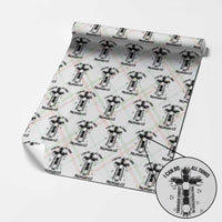 I Can Do All Things Through Christ Wrapping Paper Roll Christian Soccer Faith