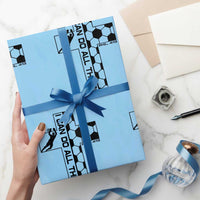 I Can Do All Things Through Soccer Christian Faith Gift Wrapping Paper Roll
