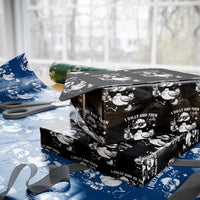 I Dilly And Then I Dally Wrapping Paper Roll Retro Duck Funny Animal Meme
