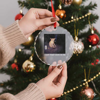 I Got That Dog In Me Crystal Glass Ornament Retro Funny Chihuahua Smoking Beer - Wonder Print Shop