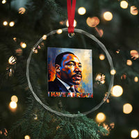 I Have A Dream Inspirational MLK Quotes Crystal Glass Ornament Equality and Justice Martin Luther King Tribute