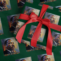 I Have A Dream Inspirational MLK Quotes Wrapping Paper Roll Equality and Justice Martin Luther King Tribute