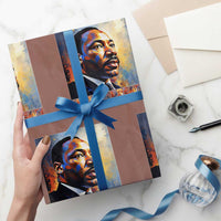 I Have A Dream Inspirational MLK Quotes Wrapping Paper Roll Equality and Justice Martin Luther King Tribute