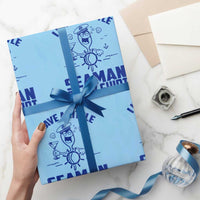 I Have Seaman On My Shirt Wrapping Paper Roll Funny Sarcastic Adult Humor - Wonder Print Shop