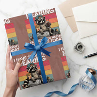 I Have Selective Hearing You were Not Selected Wrapping Paper Roll Funny Sarcastic Saying Father's Day