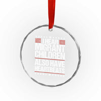 I Hear Migrant Children Also Have Heartbeats Crystal Glass Ornament Vintage Stars Human Rights Social Justice
