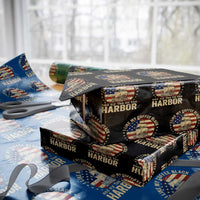 I Like My Coffee Black And My Tea In The Harbor Wrapping Paper Roll Funny US History