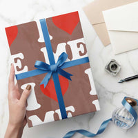 I Love Me Wrapping Paper Roll Funny Self Love Heart Positive Vibes - Wonder Print Shop