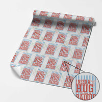 I Need A Hug from A Baddie Wrapping Paper Roll Retro Game Day Season Funny Saying Quote