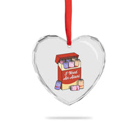 I Need An Alani Heart Crystal Glass Ornament Funny Drinking Trendy Summer Vacation