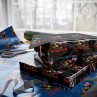 I Put The Tism In Patriotism Wrapping Paper Roll Raccoon Bald Eagle 4th of July USA
