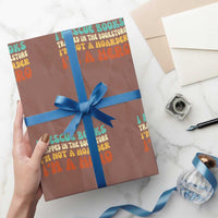 I Rescue Books Wrapping Paper Roll Funny Booksellers Bookworm Book Lover Reader Gift - Wonder Print Shop