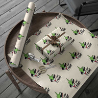 I Saw That Wrapping Paper Roll Funny Elf Hand Christmas - Wonder Print Shop
