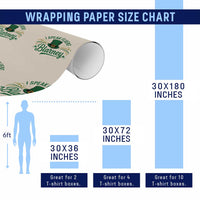 I Speak The Blarney Wrapping Paper Roll Funny Irish St. Patrick’s Day - Wonder Print Shop