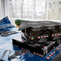 I Stand With Canada Mexico Greenland Ukraine Wrapping Paper Roll Solidarity Flags Political Statement
