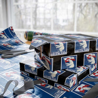 I Stand With Greenland Polar Bear Resist Wrapping Paper Roll Vintage Patriotic Propaganda Sovereignty Protest
