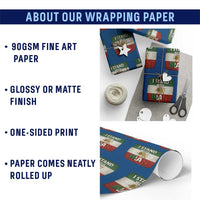 I Stand With Iran Wrapping Paper Roll Free Iran Support Persian Lion Flag