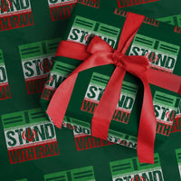 I Stand With Iran Wrapping Paper Roll Iranian People Freedom Protest