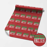 I Stand With Iran Wrapping Paper Roll Iranian People Freedom Protest