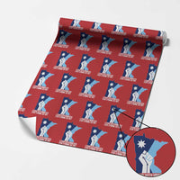 I Stand With Minnesota Wrapping Paper Roll Minnesota Flag Anti ICE Immigration Protest Resist