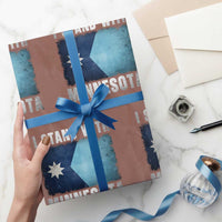 I Stand With Minnesota Wrapping Paper Roll MN State Support Political Protest