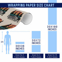 I Stand With The NPS Wrapping Paper Roll National Park Support Park Rangers - Wonder Print Shop