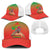 I Stand With Traore Mesh Trucker Cap Burkina Faso Flag Map - African Pattern - Wonder Print Shop