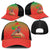 I Stand With Traore Mesh Trucker Cap Burkina Faso Flag Map - African Pattern - Wonder Print Shop