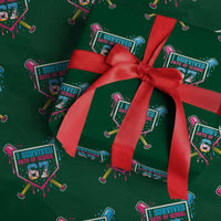 I Survived 67 Days Of School Baseball Ice Cream Wrapping Paper Roll Funny Christmas Six Seven Meme - Wonder Print Shop